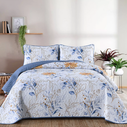 York Bedspread Coverlet Set with Pillowcases