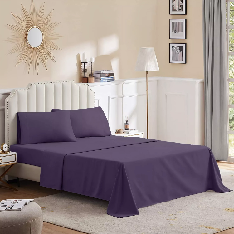 Egyptian Cotton Bedsheet Set | 100% Cotton | 4 Piece Set